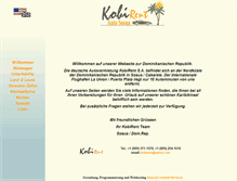 Tablet Screenshot of kobirent.com